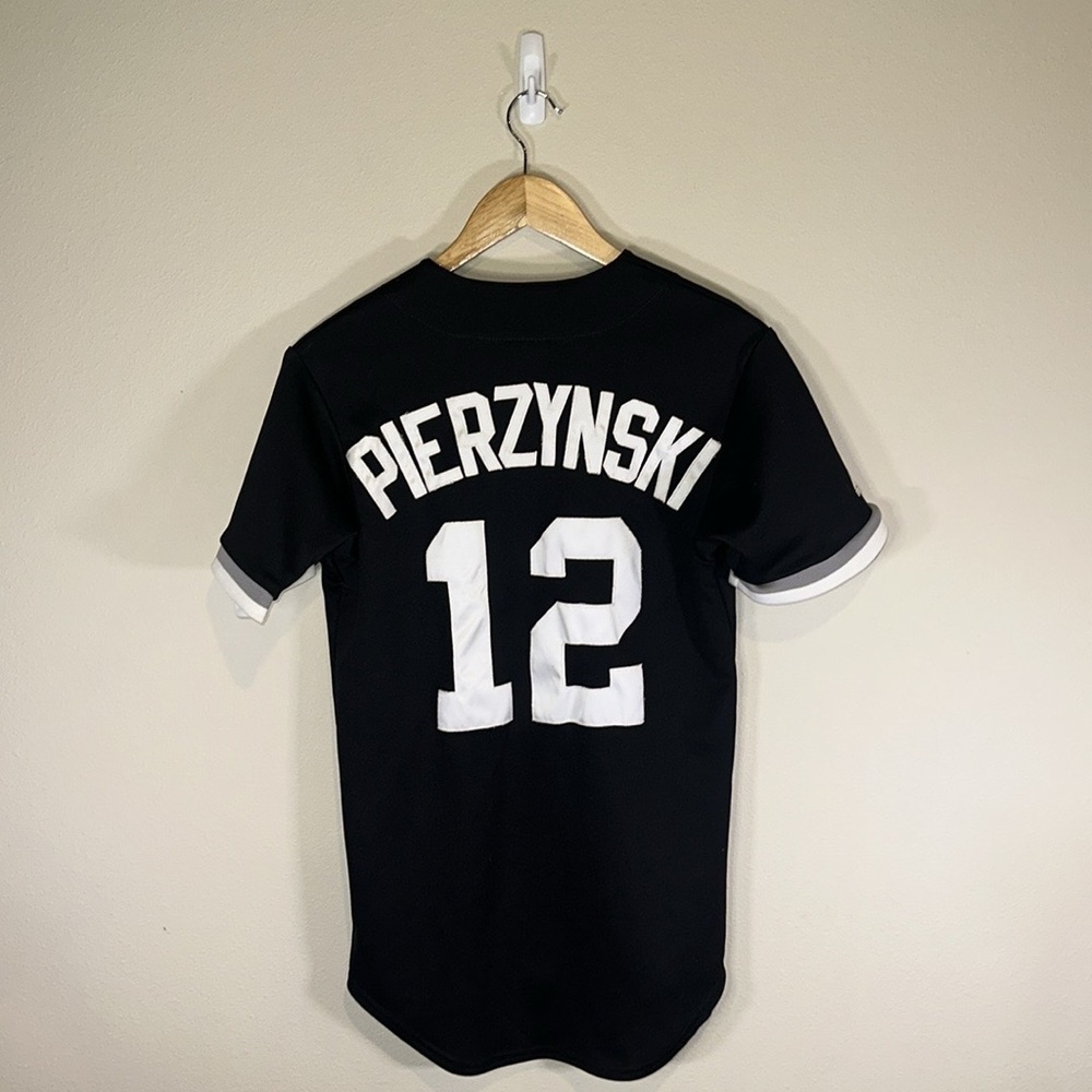 Vintage Chicago White Sox 12 Pierzynski Baseball Jersey Mens Small Casual - Picture 7 of 7